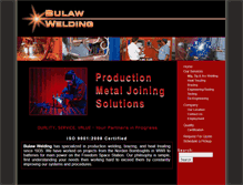 Tablet Screenshot of bulawwelding.com